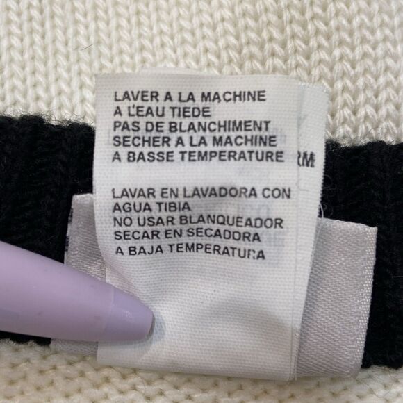 Vintage 70s Avirex N.Y.C. 1975 Heavy Embroidered Varsity Sweater Men's size S/M - Picture 12 of 15